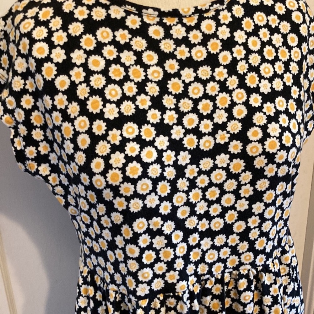 Boden Black & Cream Floral Maxi Dress - Picture 4 of 4